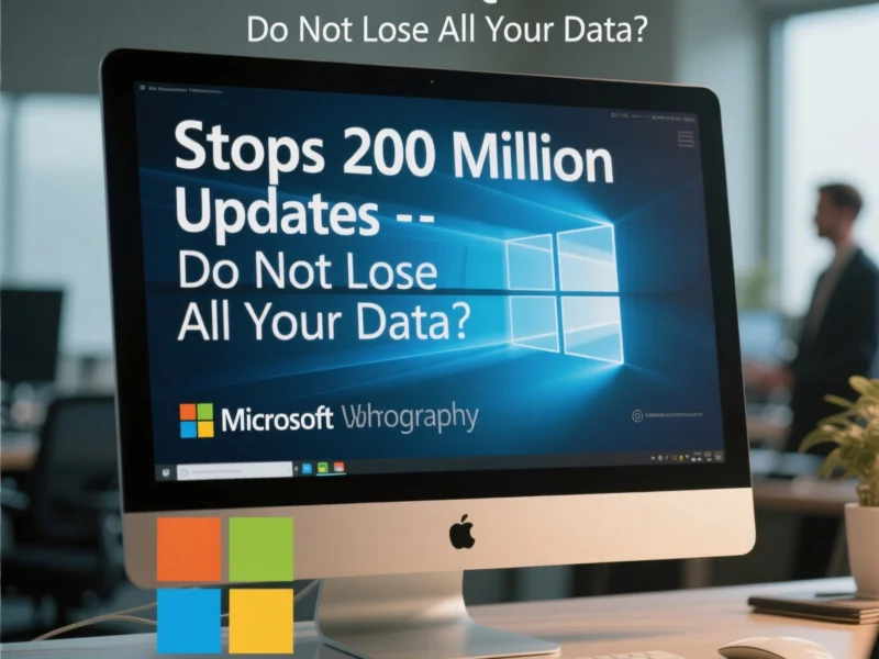 Microsoft Stops 200 Million Windows Updates - Protect Your Data Now - Professional coverage