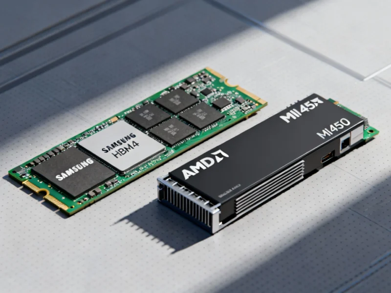 Samsung to Supply HBM4 Memory for AMD MI450 AI Accelerators in OpenAI Partnership