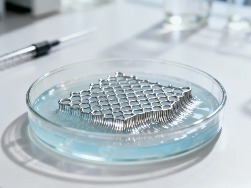 Scientists Grow Metal Using Revolutionary 3D Printing Process