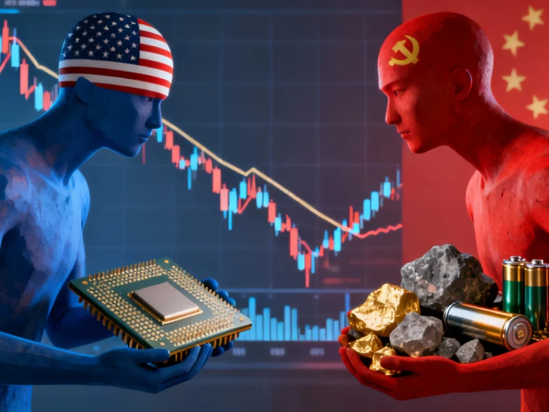 US-China Trade Tensions Escalate Over Export Controls and Rare Earths - Professional coverage