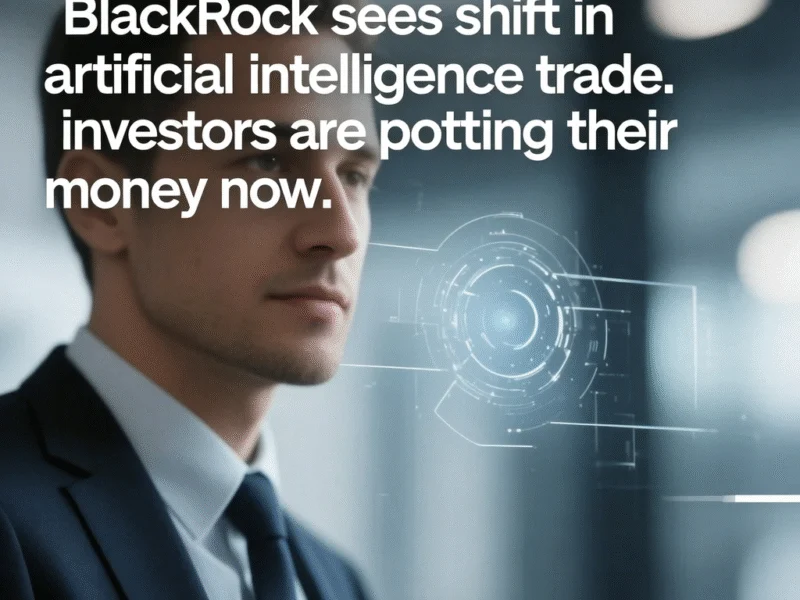 BlackRock sees shift in artificial intelligence trade. Where investors are putting their money now.