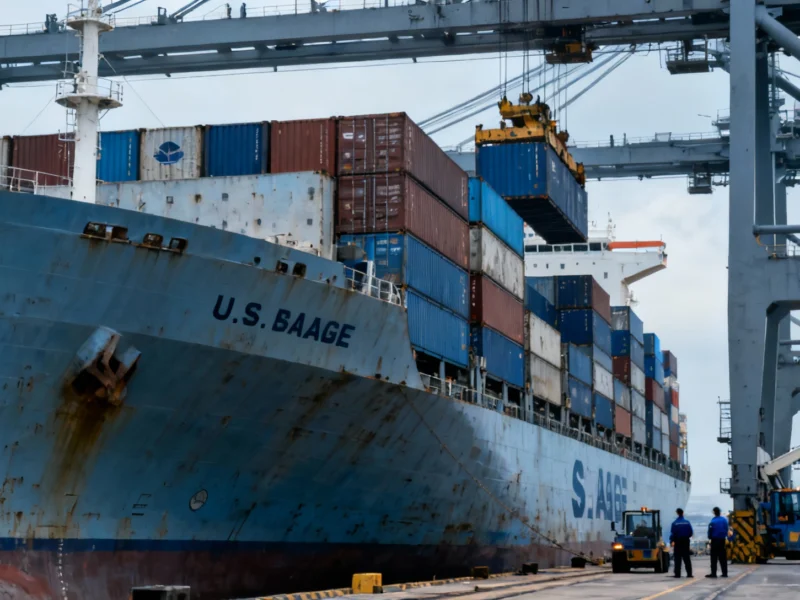China Just Hit the U.S. With Retaliatory Port Fees on Cargo Ships