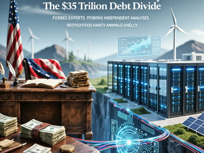 Uncle Sam vs. Silicon Valley: The $35 Trillion Debt Divide