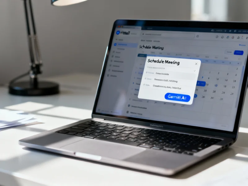 Google will let Gemini schedule meetings for you in Gmail