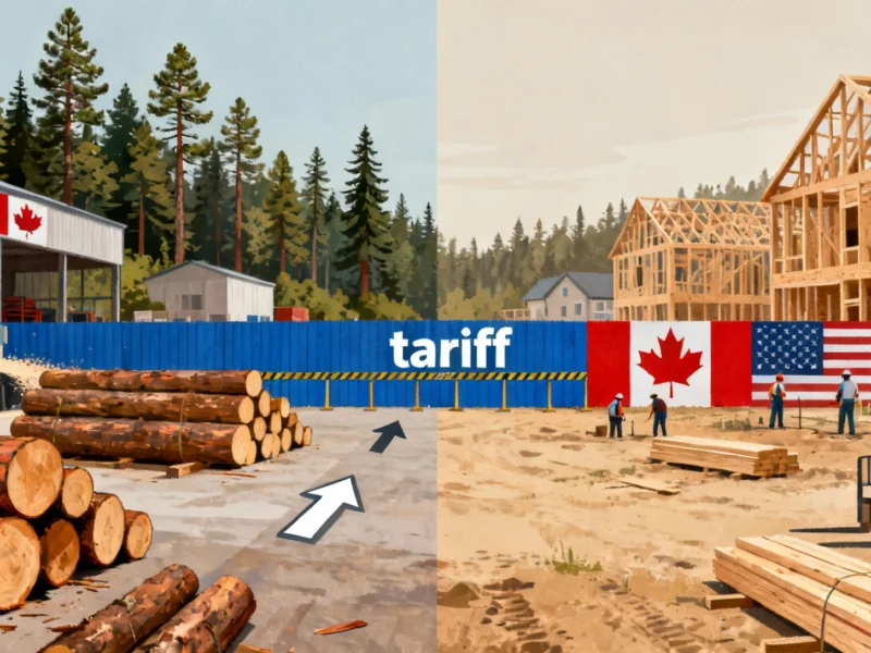 US Imposes 45% Tariffs on Canadian Lumber Amid National Security Concerns