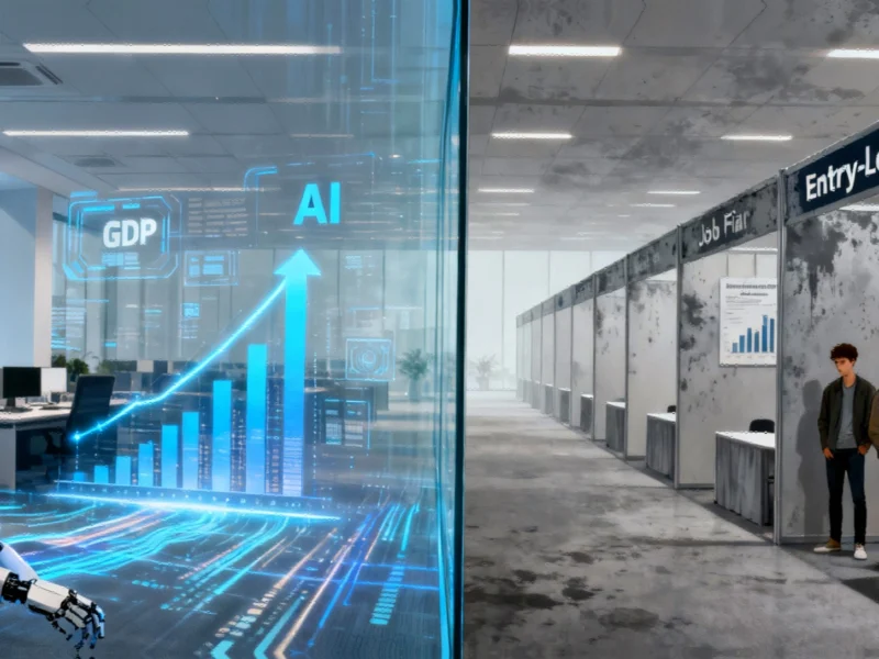 AI's Double-Edged Sword: Productivity Surges as Entry-Level Roles Decline - Professional coverage