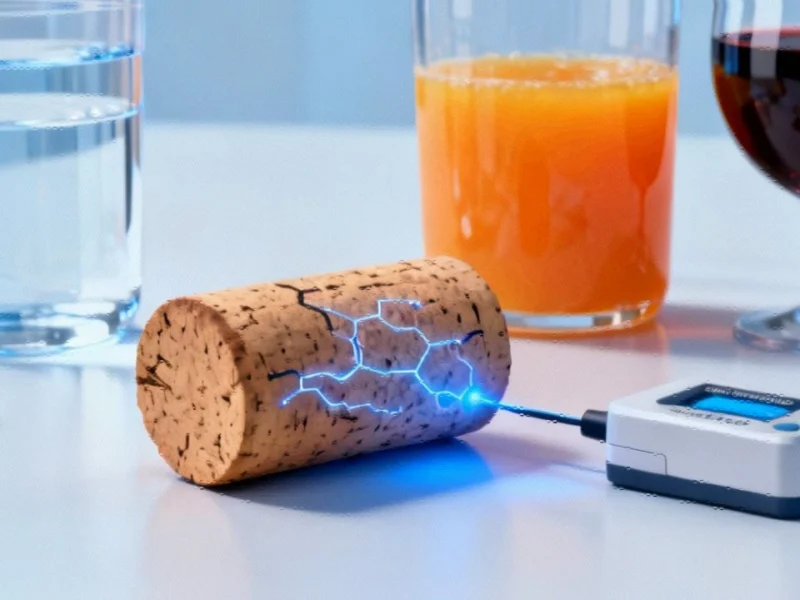Laser-Enhanced Cork Sensor Detects Harmful Preservatives in Beverages - Professional coverage