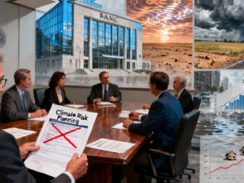 Climate Risk Mandate Reversal Signals Broader Regulatory Shift in Banking Sector - Professional coverage