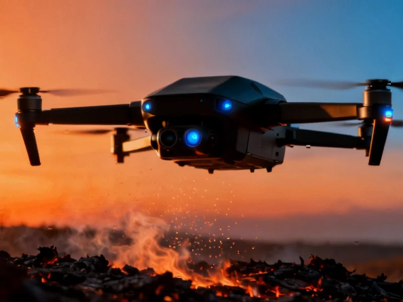 Autonomous Firefighting Drones Signal Shift Toward Climate R - The Rise of Climate Resilience Technology As climate change ac